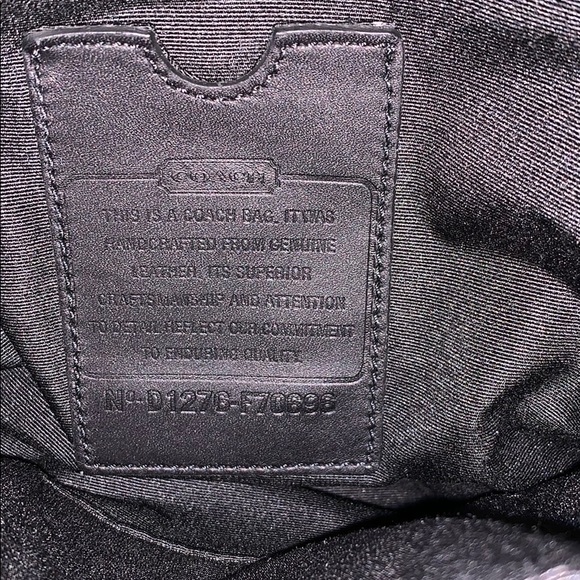 New w/ Tags! COACH Lex Leather Crossbody F70696 - Picture 6 of 7